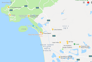 карта Банг Тао