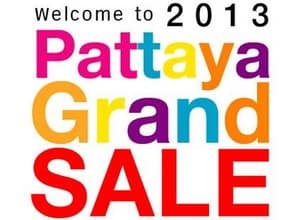 Pattaya Grand Sale 2013: скидки до 70%