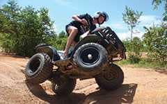 Квадро-сафари на ATV в Паттайе: поездка по кокосовым рощам и ананасовым полям с остановкой на смотровой площадке