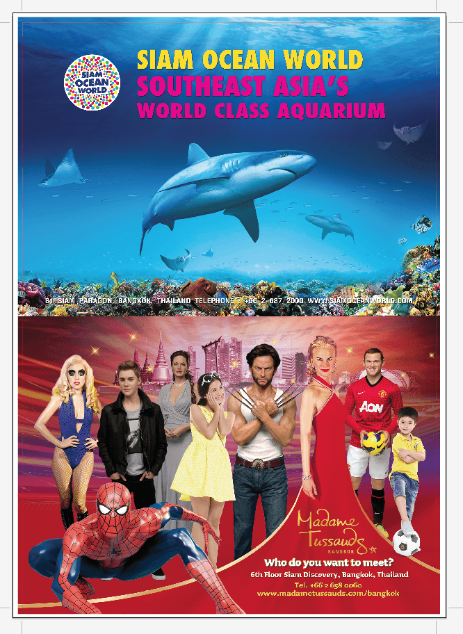 Аквариум Siam Ocean World в Бангкоке с морскими обитателями и подводными экспозициями